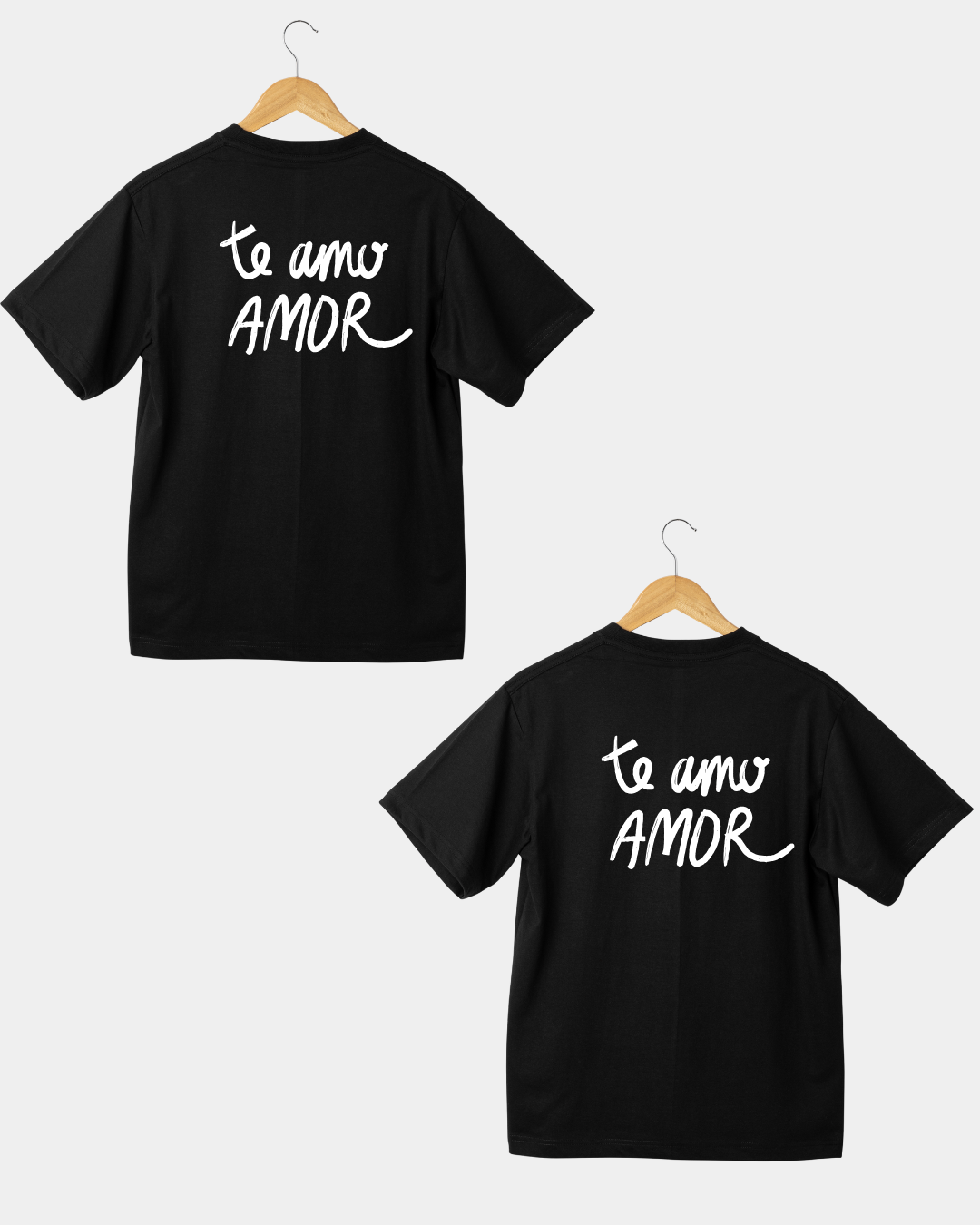 Te Amo Amor Men & Women Coulpe T-shirt