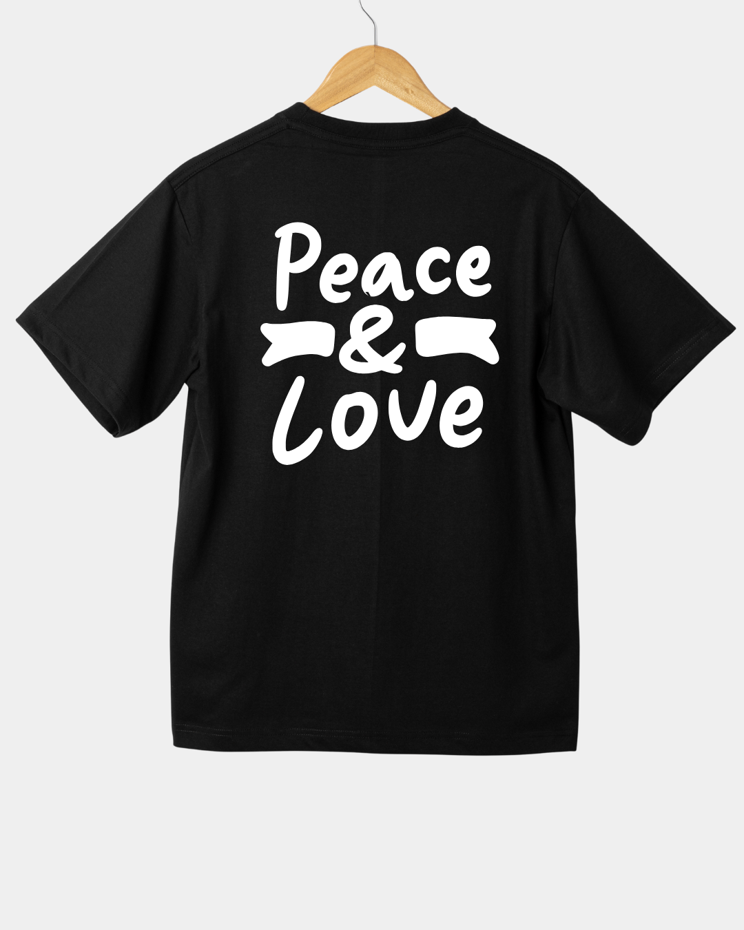 Peace and Love Unisex T-shirt