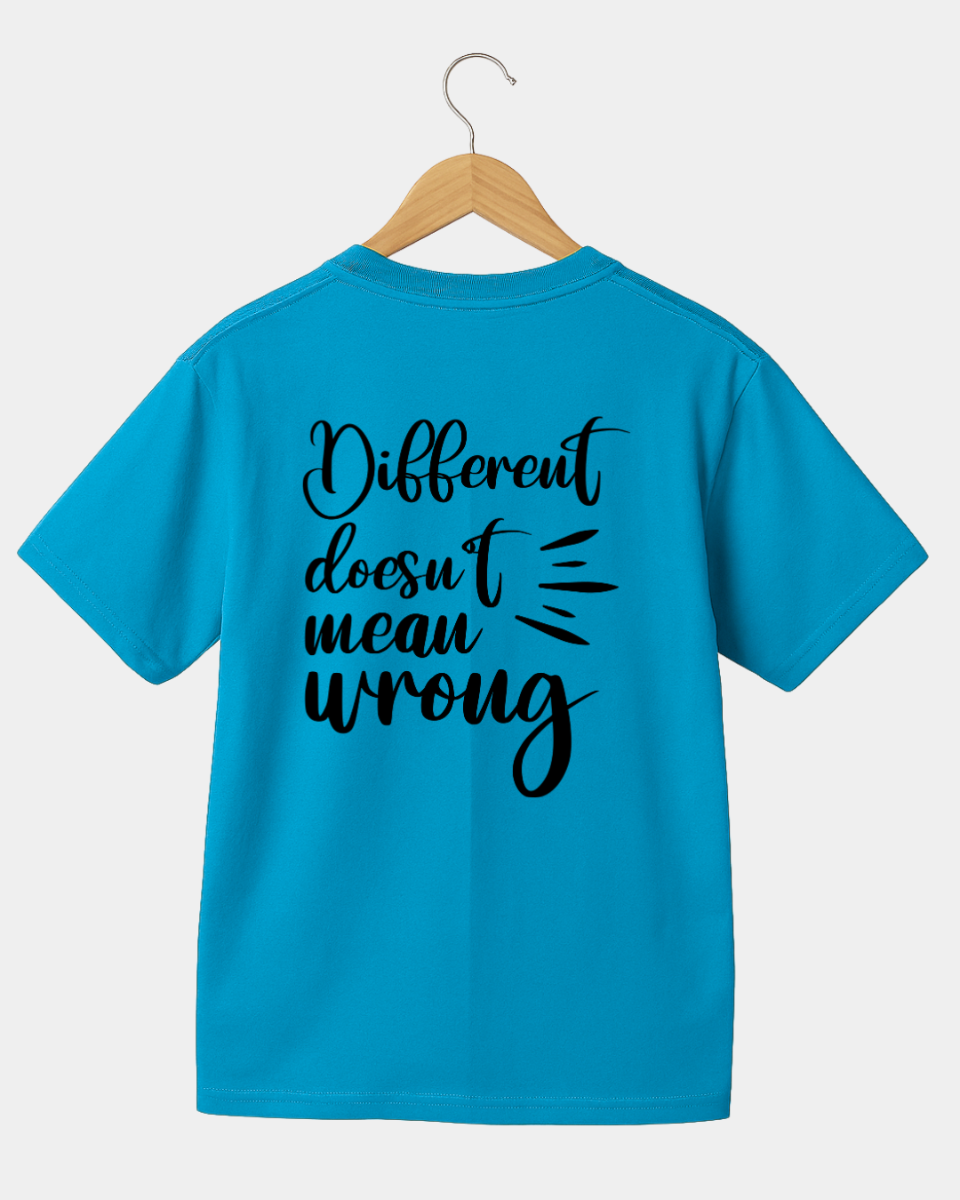 Different doesnt mean wrong by fly desigin  Unisex  t-shirt