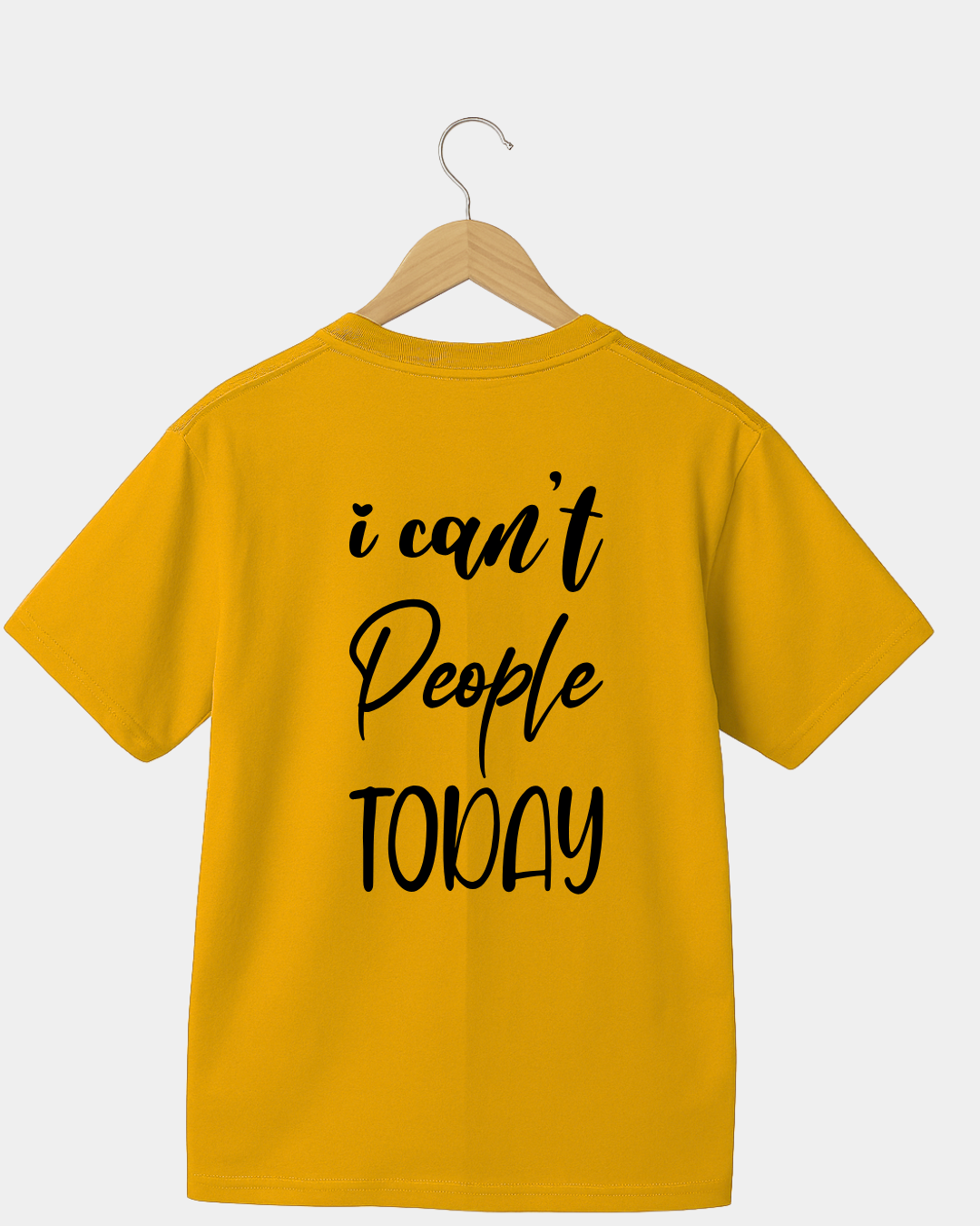 I can't people today funny T-shirt