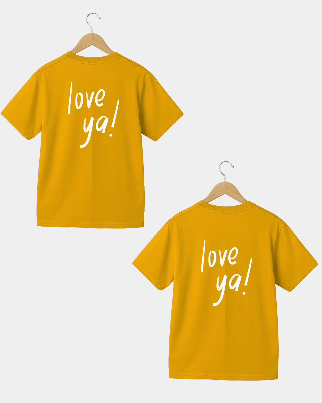 LOVE YA Men & Women Coulpe T-shirt