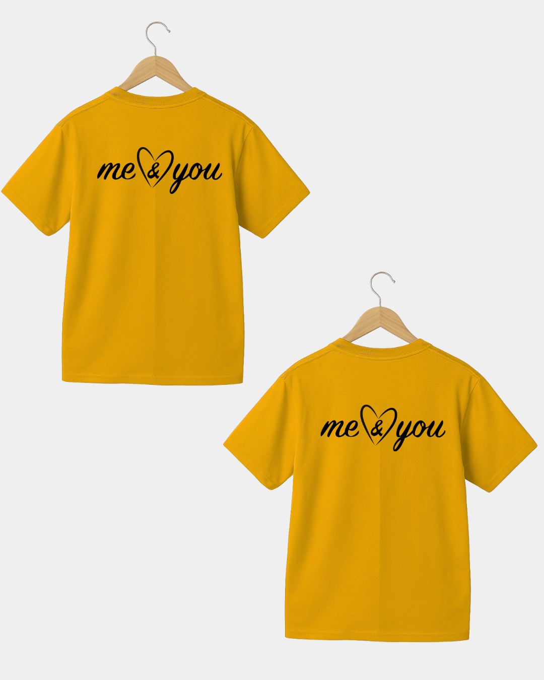 YOU and Me Men & Women Coulpe T-shirt (Copy)