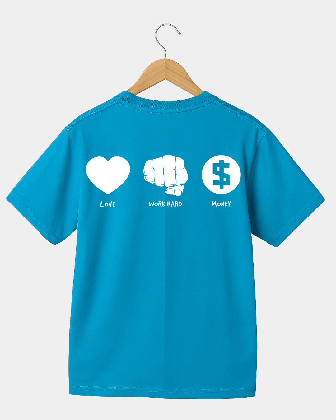 Money work hard Unisex T-shirt