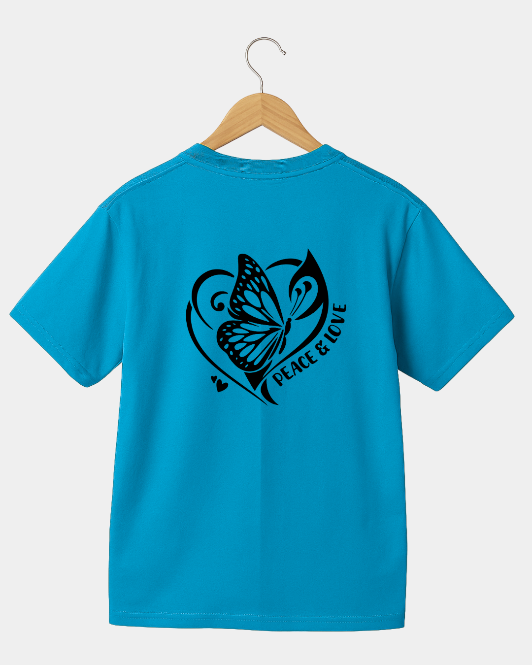 Peace and love  Unisex  t-shirt