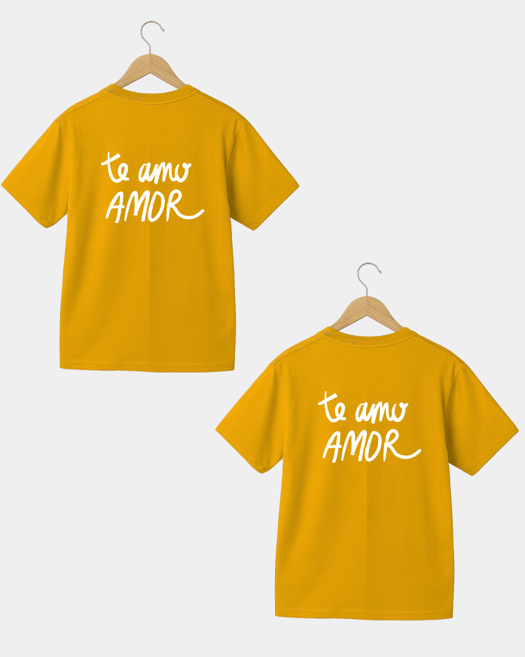 Te Amo Amor Men & Women Coulpe T-shirt