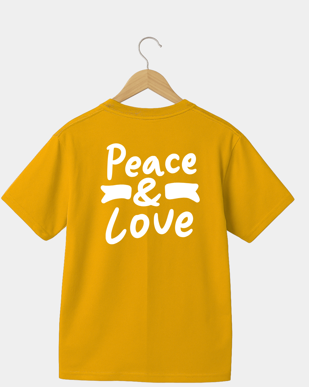Peace and Love Unisex T-shirt