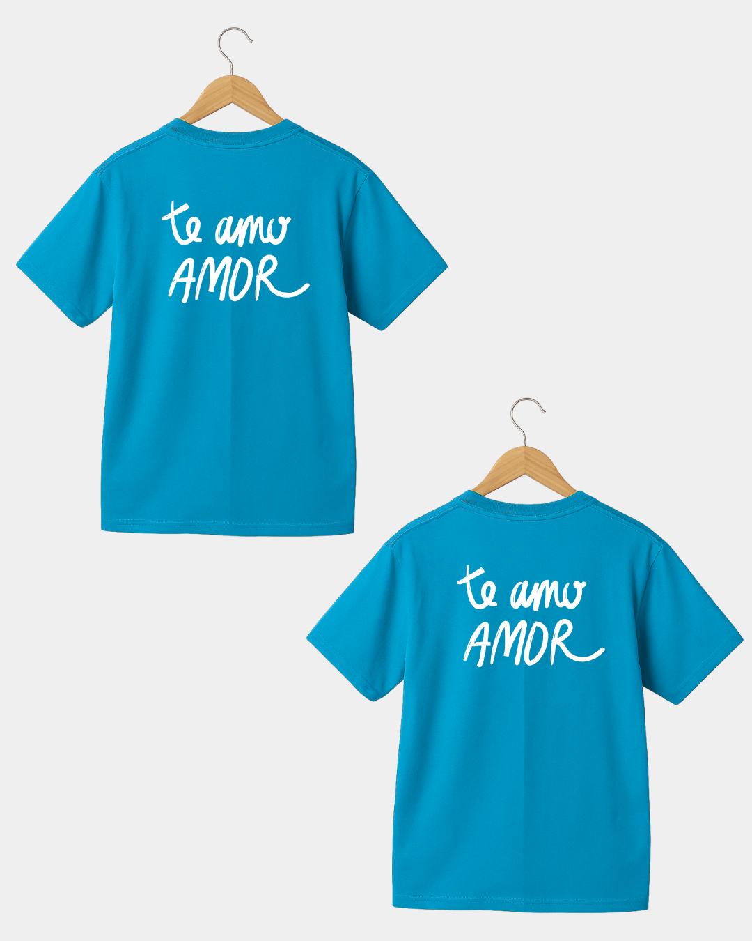 Te Amo Amor Men & Women Coulpe T-shirt
