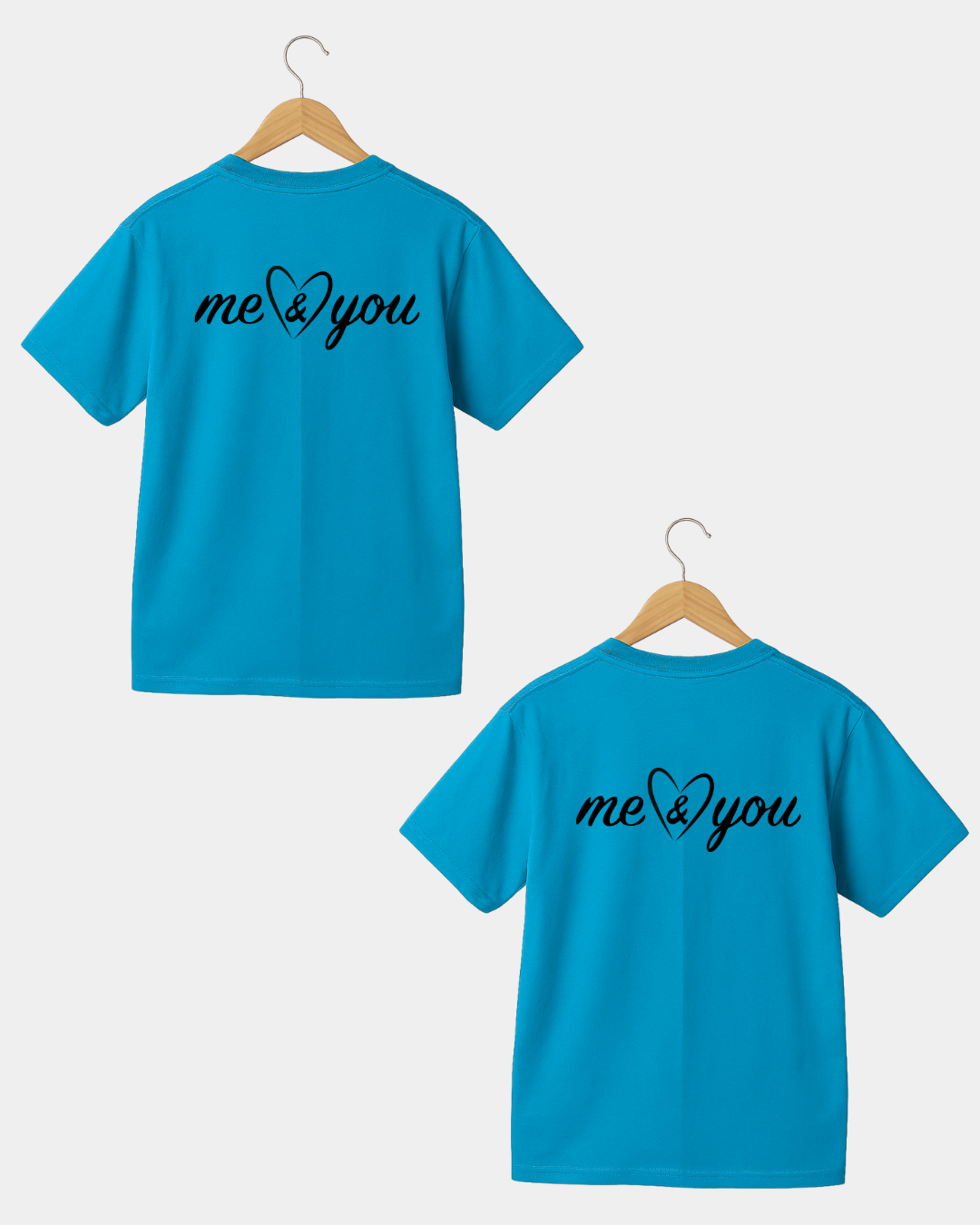 YOU and Me Men & Women Coulpe T-shirt (Copy)