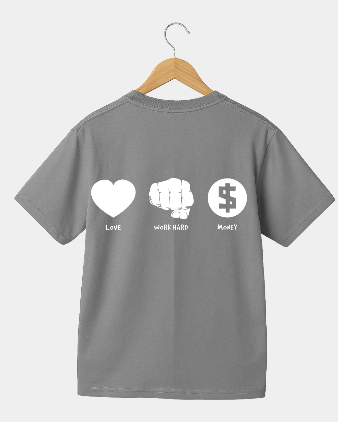 Money work hard Unisex T-shirt