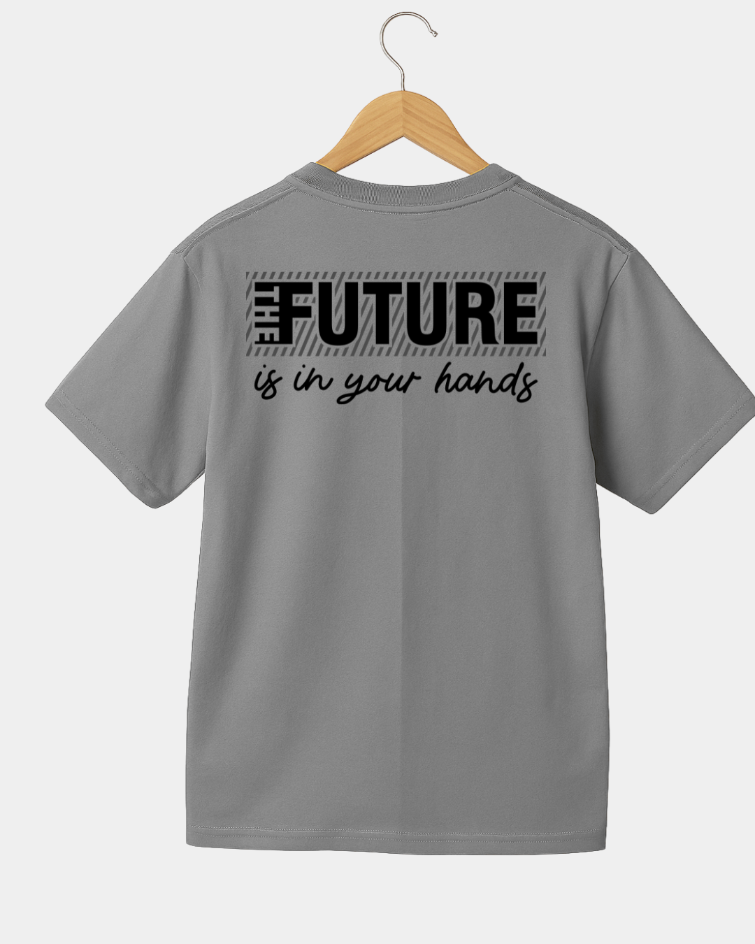 Future is in your hands white Unisex T-shirt