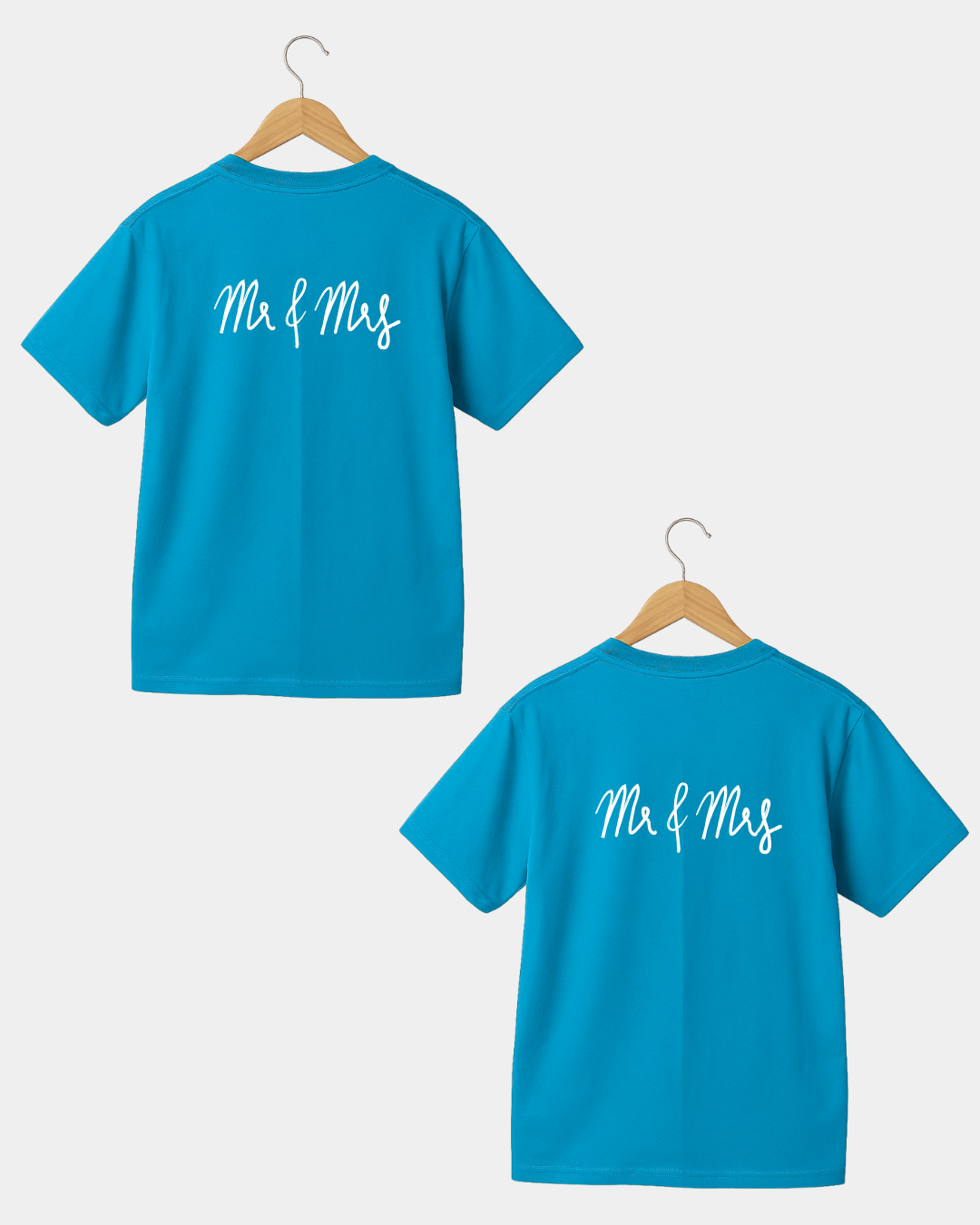 Mr & Mrs Men & Women Coulpe T-shirt