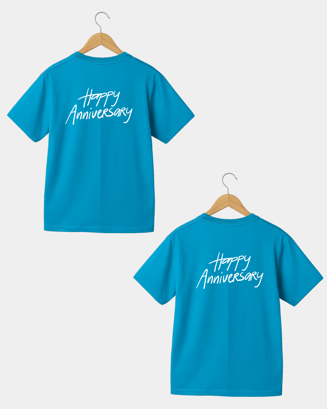 Happy Anniversary Men & Women Coulpe T-shirt