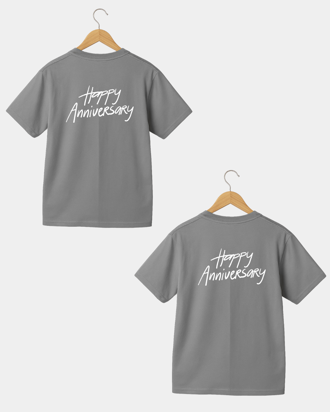 Happy Anniversary Men & Women Coulpe T-shirt
