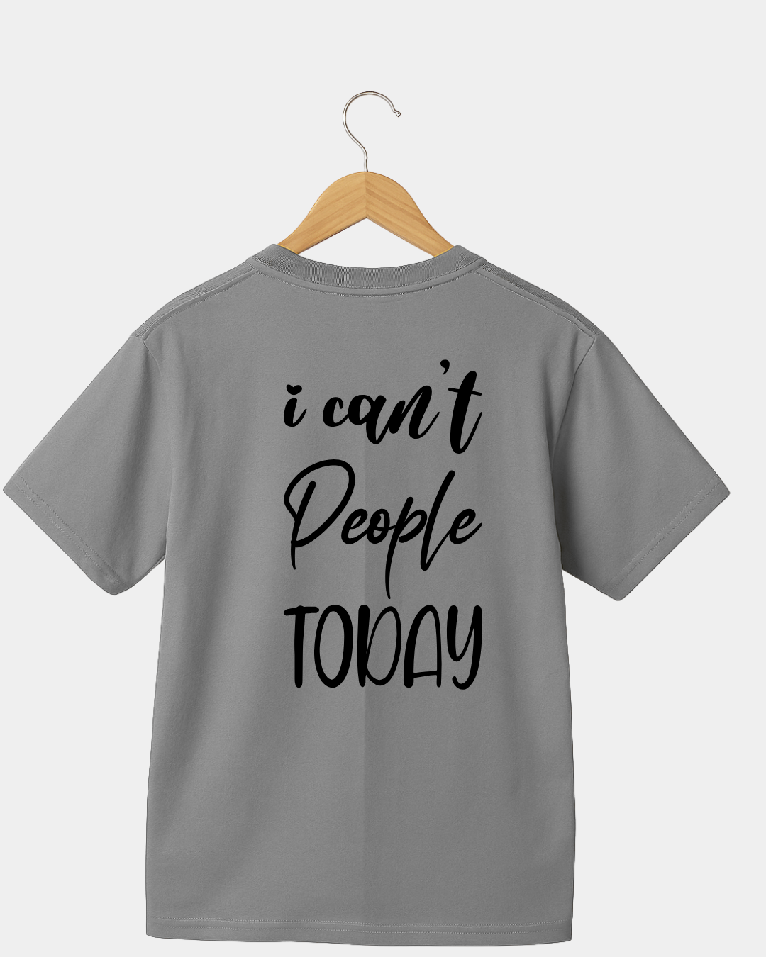 I can't people today funny T-shirt
