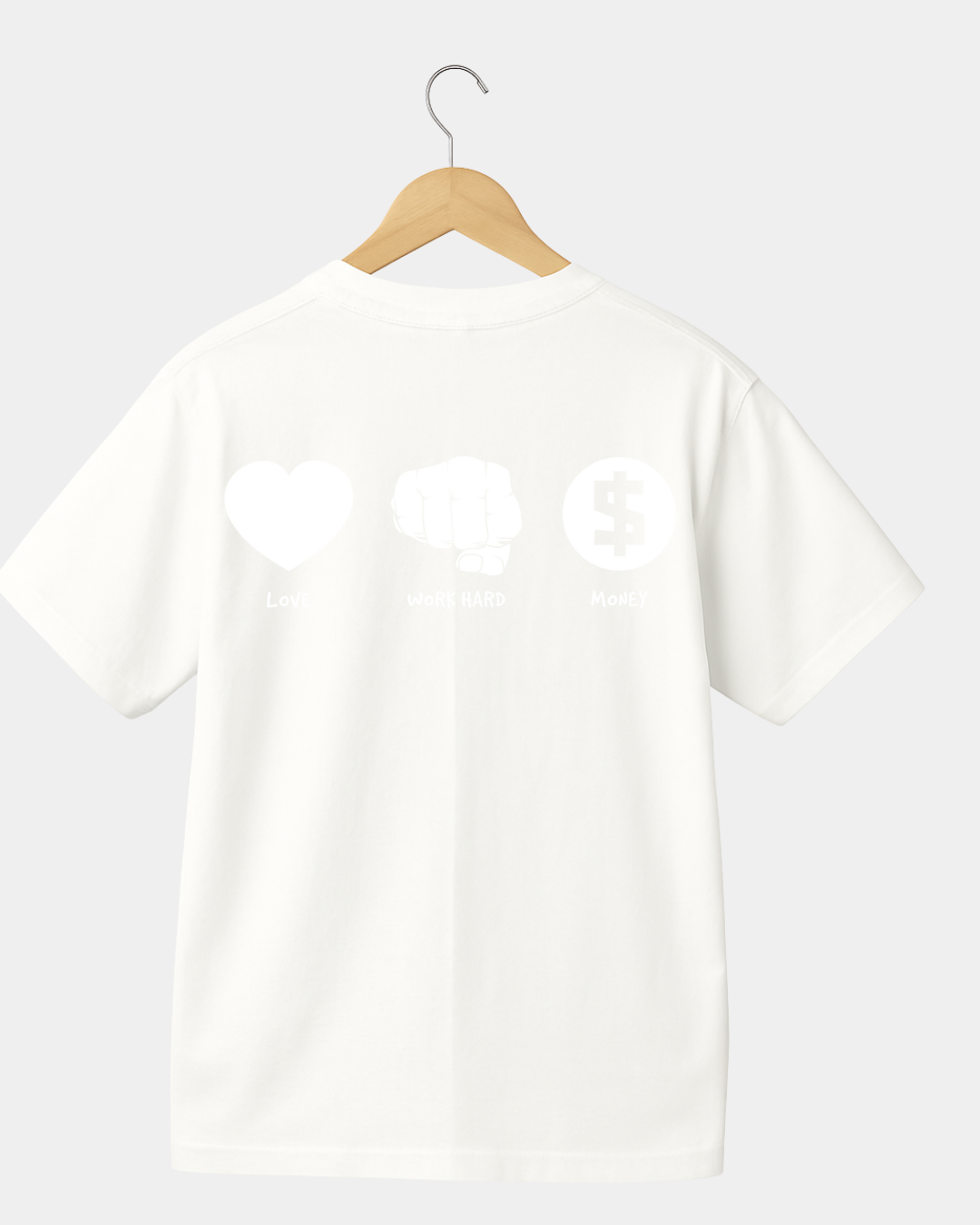 Money work hard Unisex T-shirt