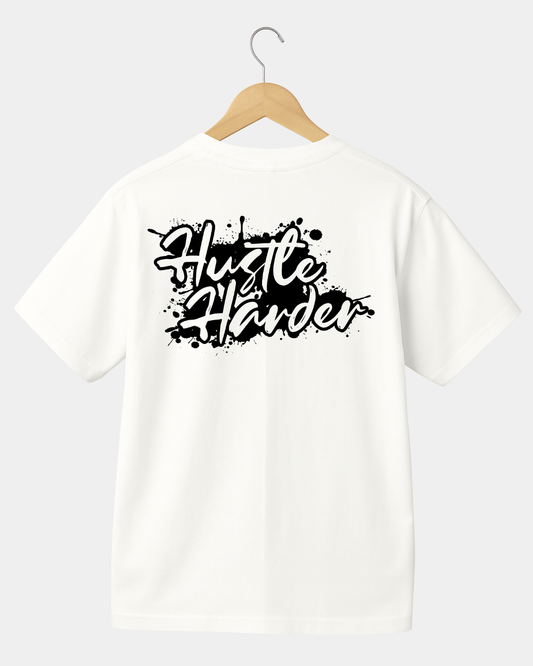 Hustle harder 3  Unisex t-shirt