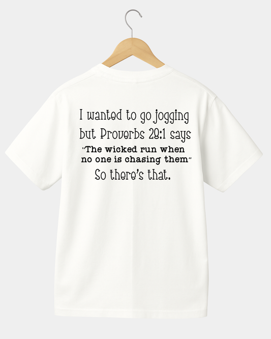 Go jogging  Unisex t-shirt