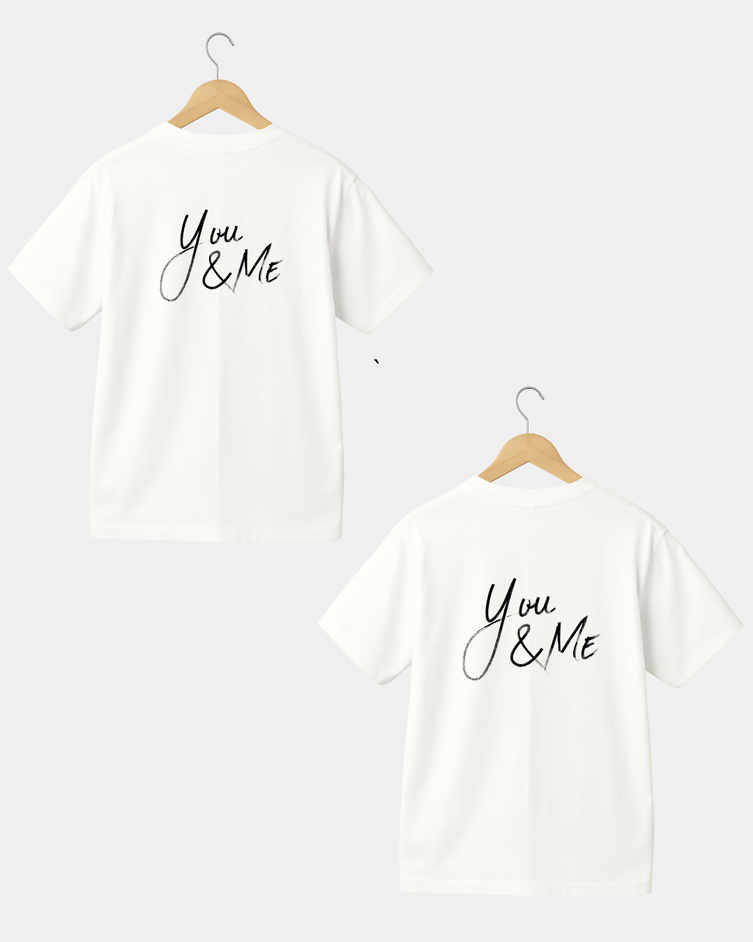You & Me Men & Women Coulpe T-shirt