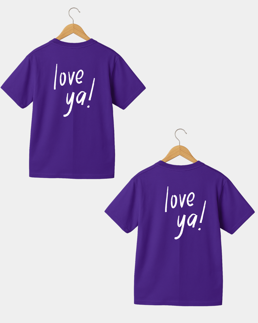 LOVE YA Men & Women Coulpe T-shirt