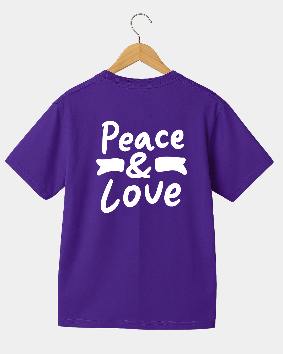 Peace and Love Unisex T-shirt