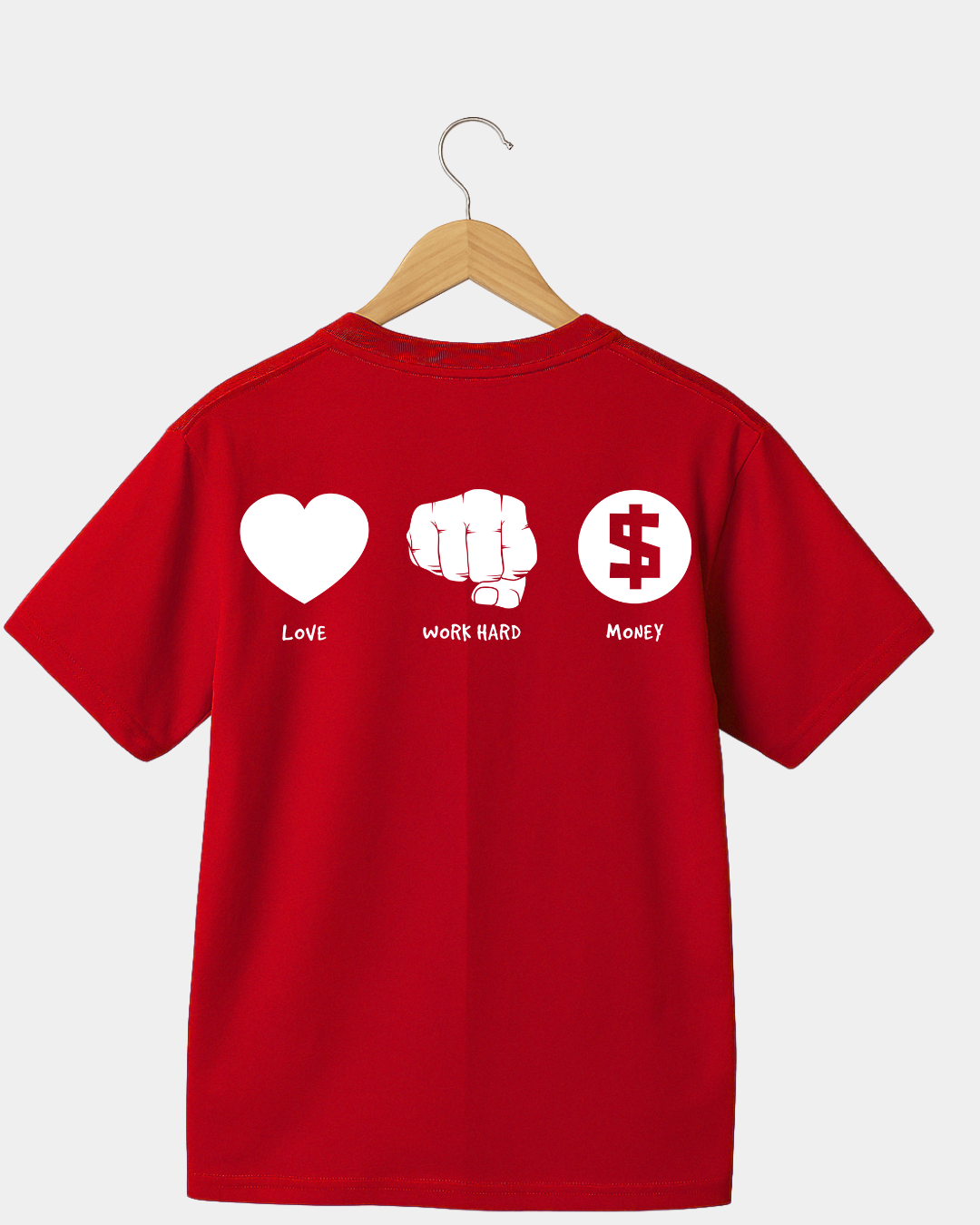 Money work hard Unisex T-shirt