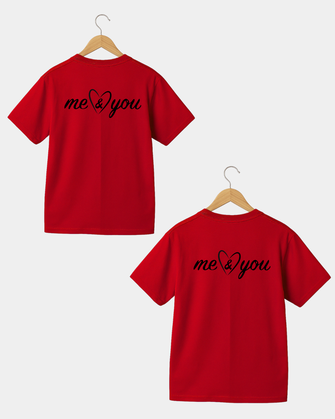 YOU and Me Men & Women Coulpe T-shirt (Copy)