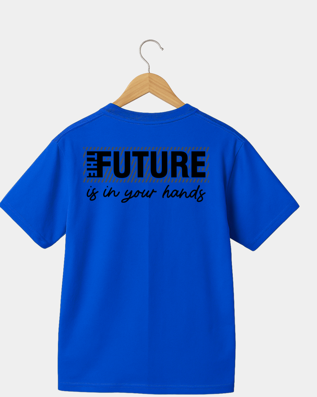 Future is in your hands white Unisex T-shirt