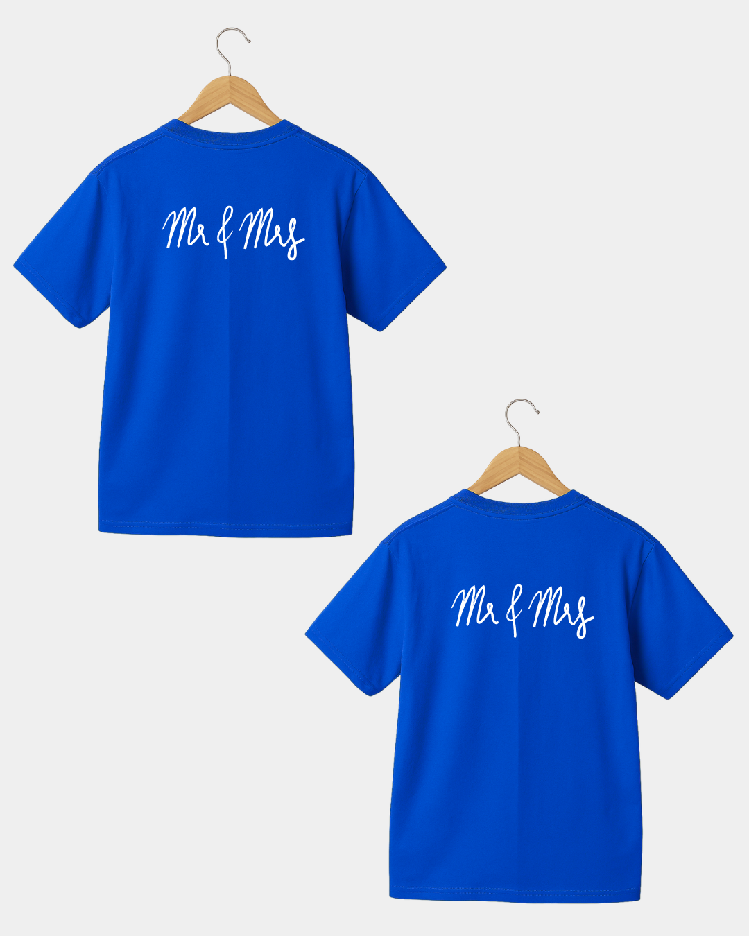 Mr & Mrs Men & Women Coulpe T-shirt