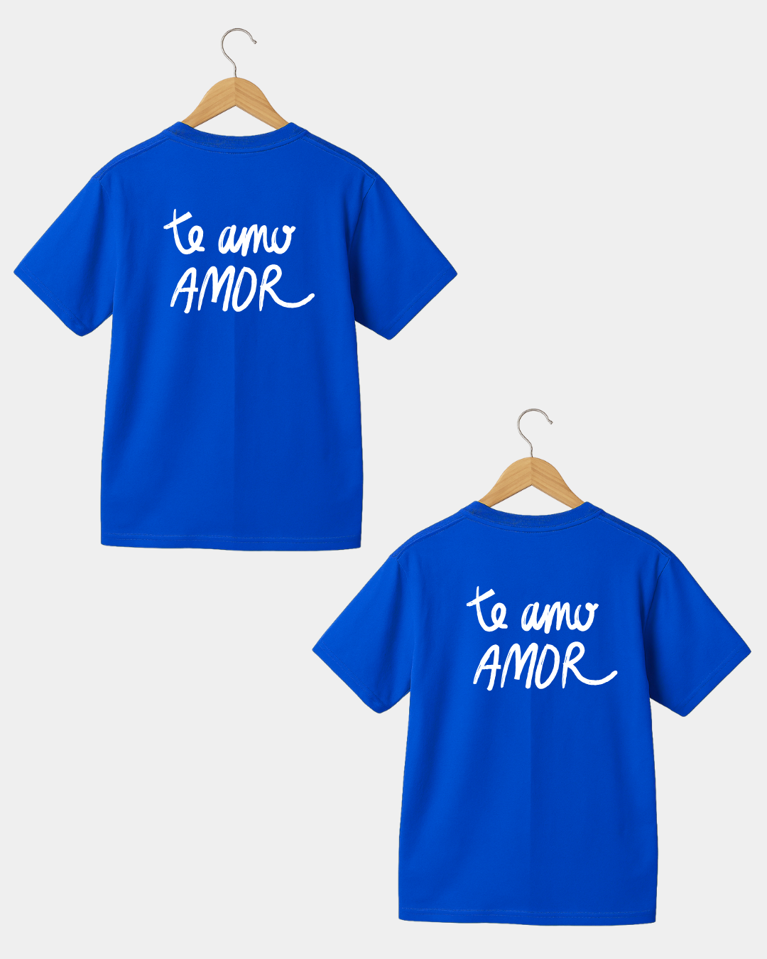 Te Amo Amor Men & Women Coulpe T-shirt
