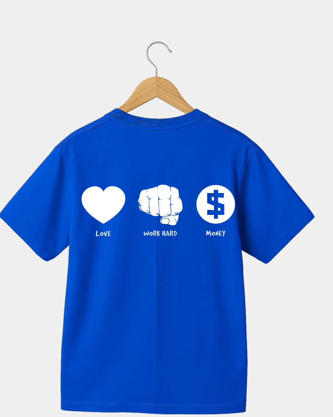 Money work hard Unisex T-shirt