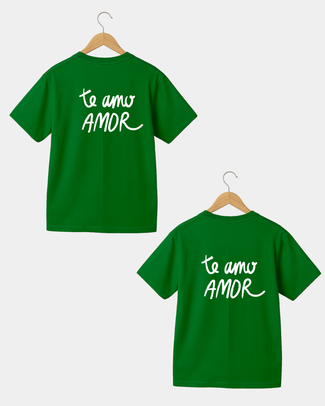 Te Amo Amor Men & Women Coulpe T-shirt