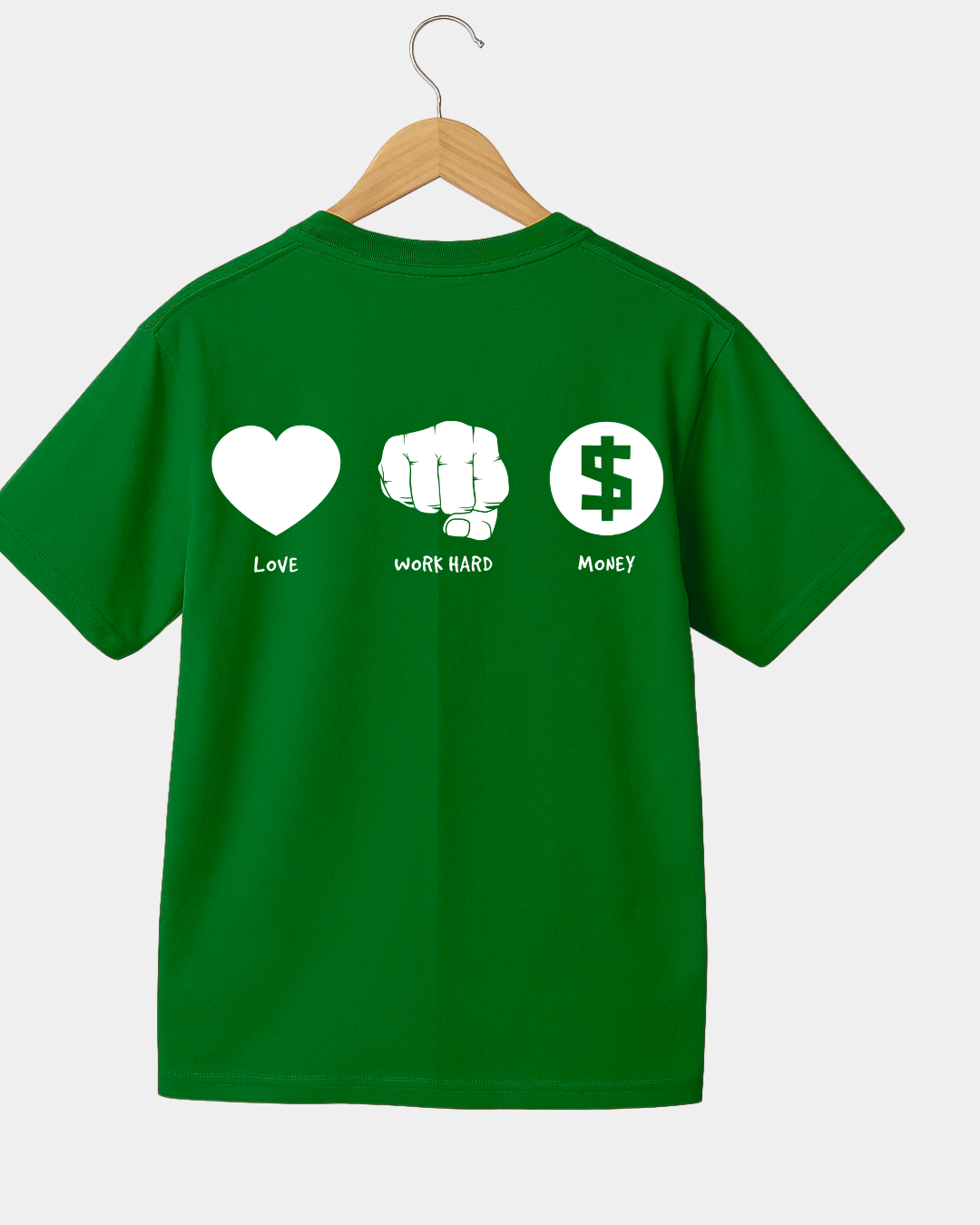 Money work hard Unisex T-shirt