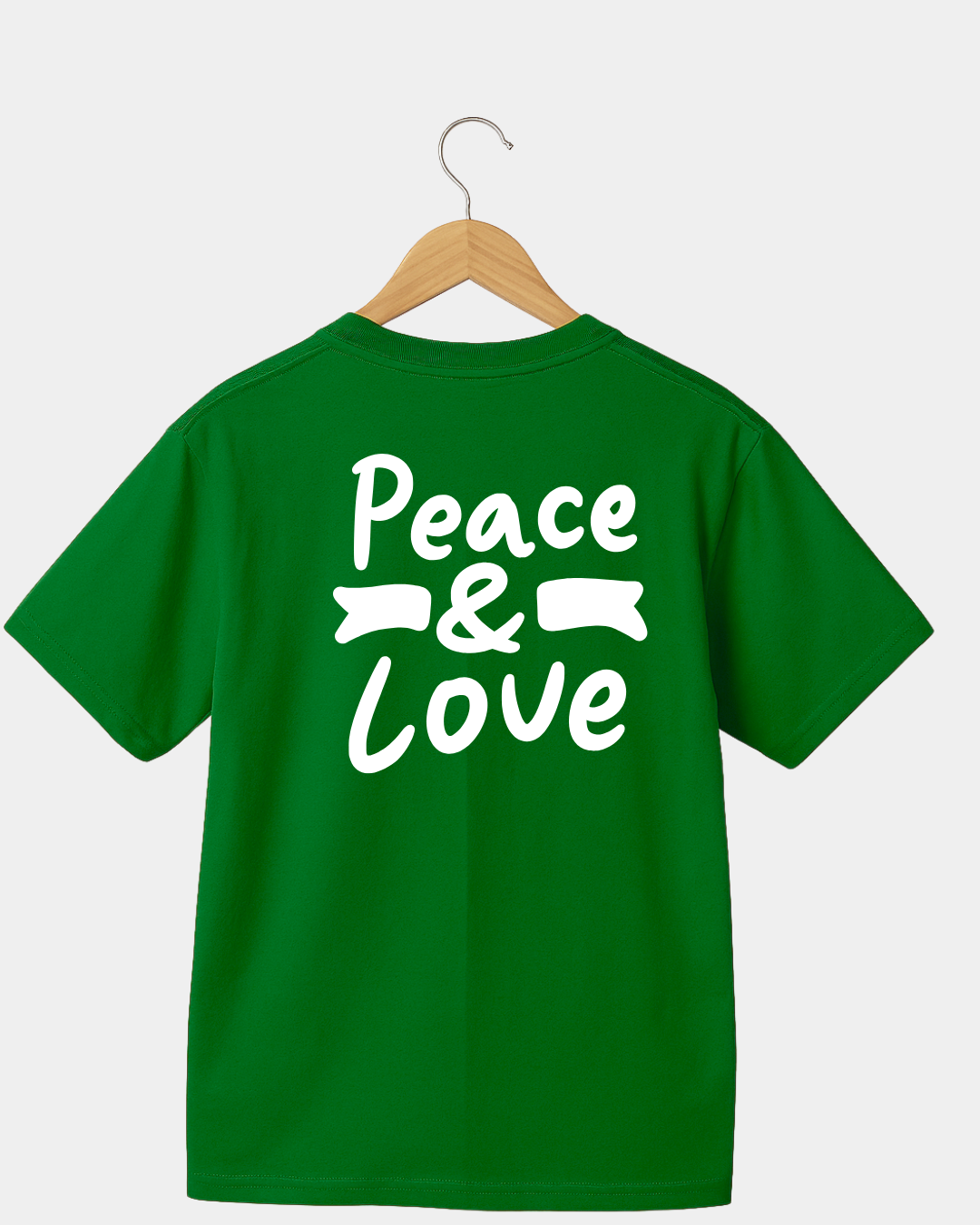 Peace and Love Unisex T-shirt