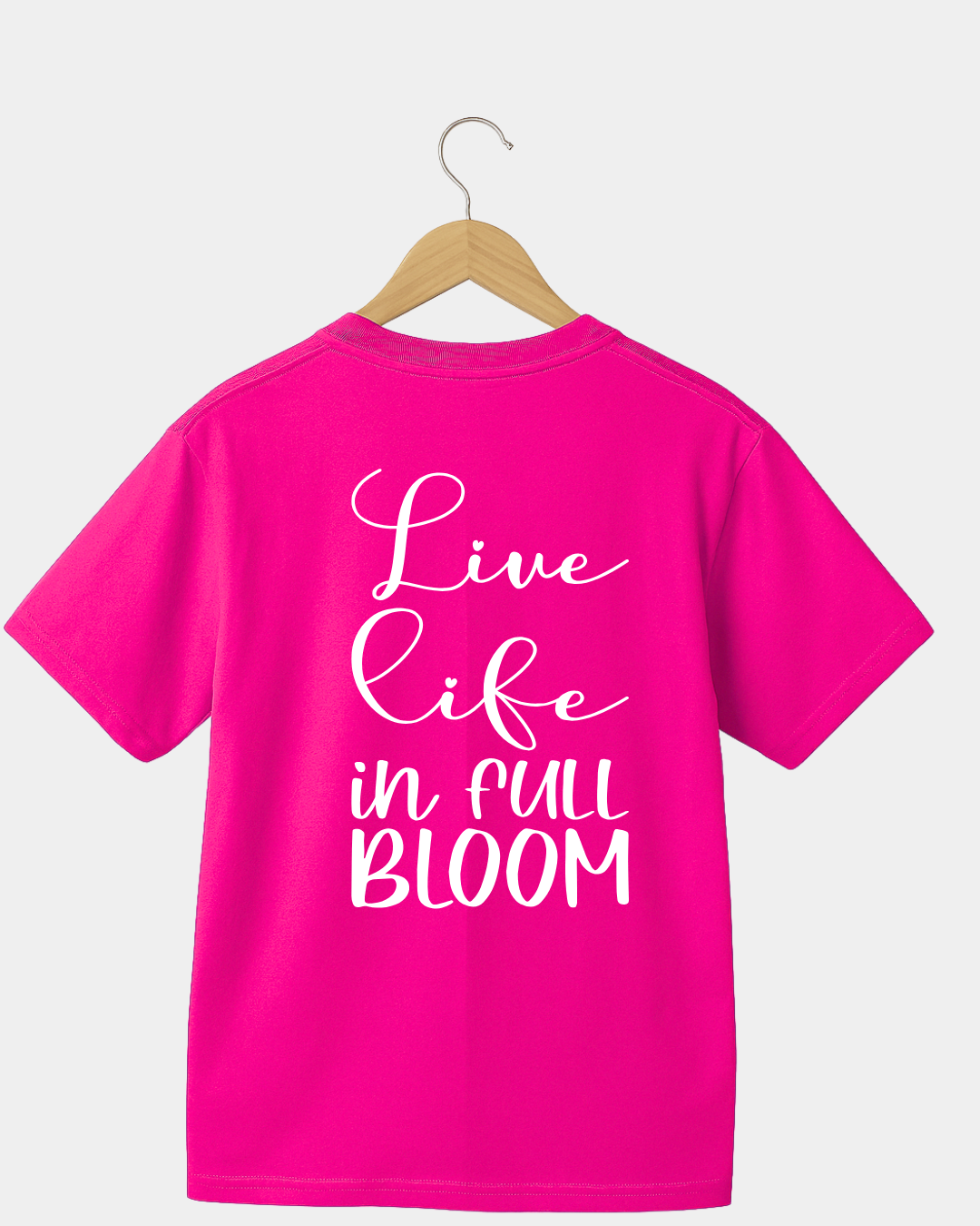 Live Life In Full Bloom Unisex T-shirt