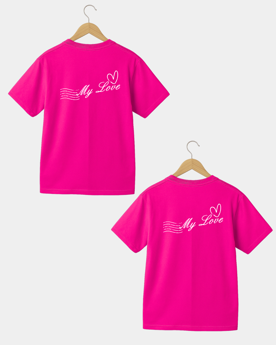 My Love Men & Women Coulpe T-shirt