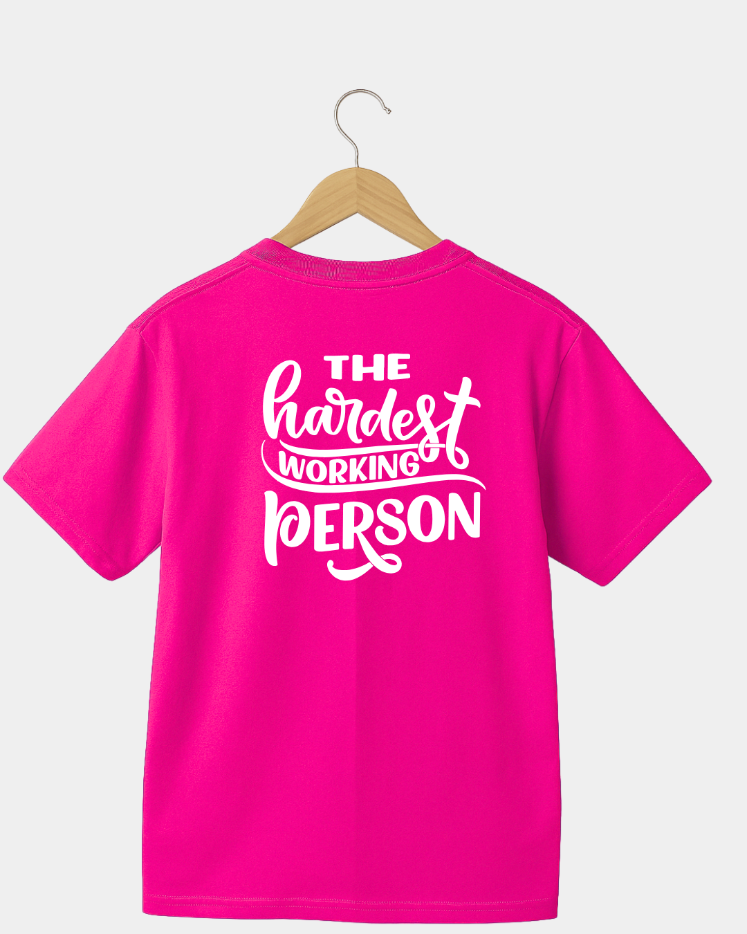 The Hardest Working Person Unisex T-shirt