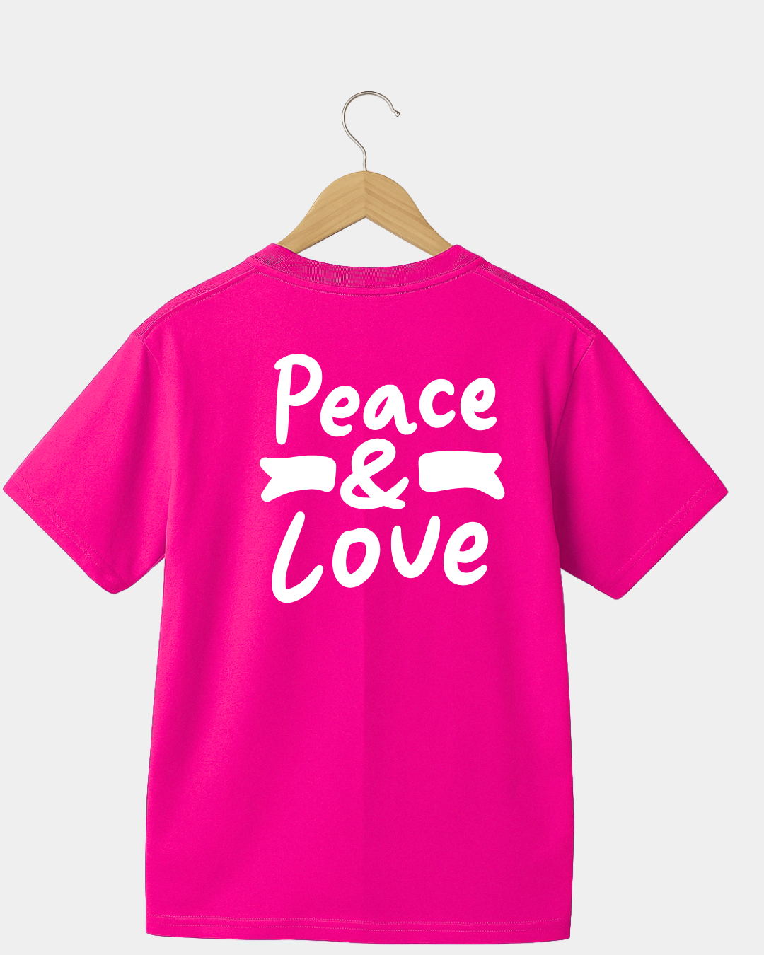 Peace and Love Unisex T-shirt