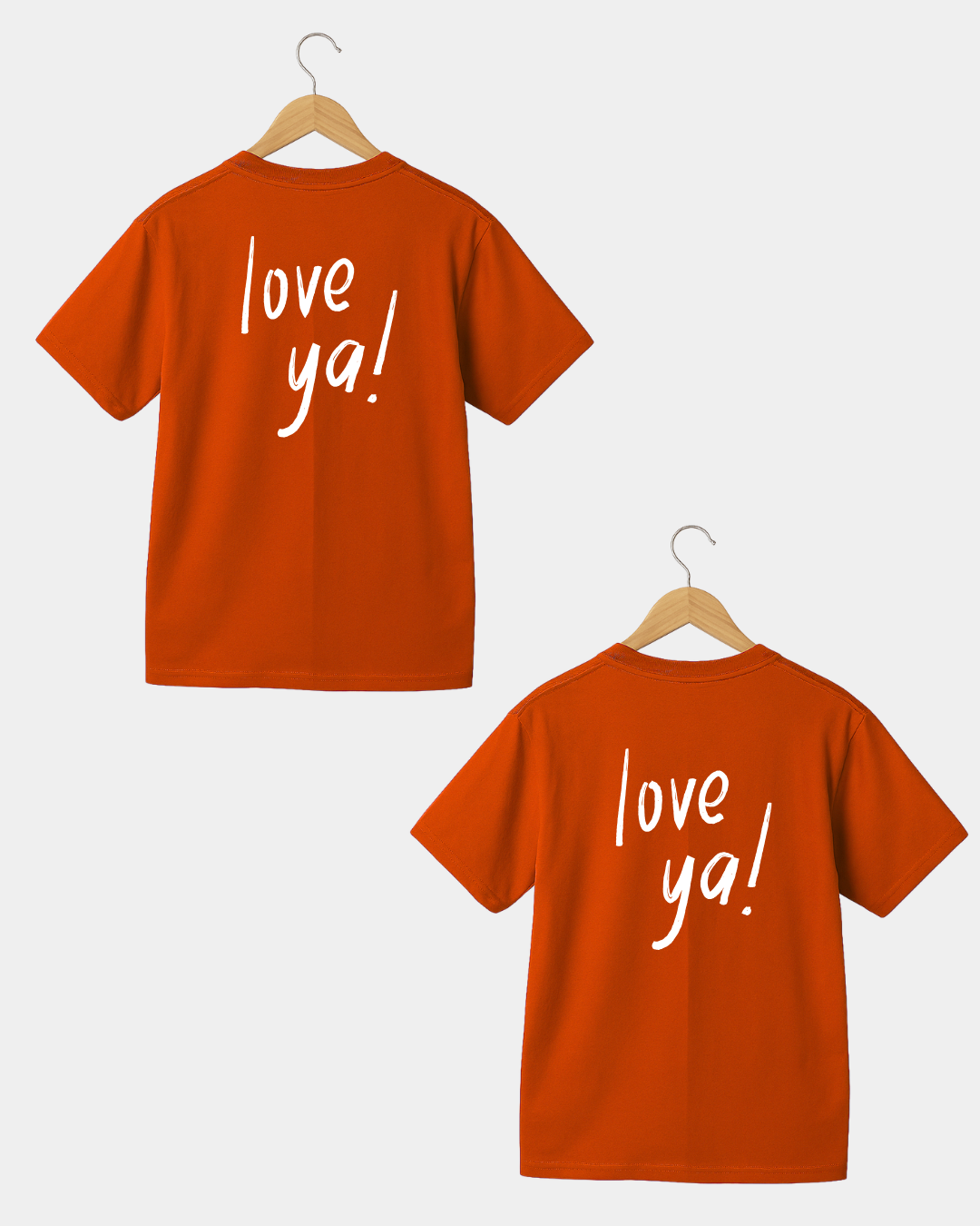 LOVE YA Men & Women Coulpe T-shirt