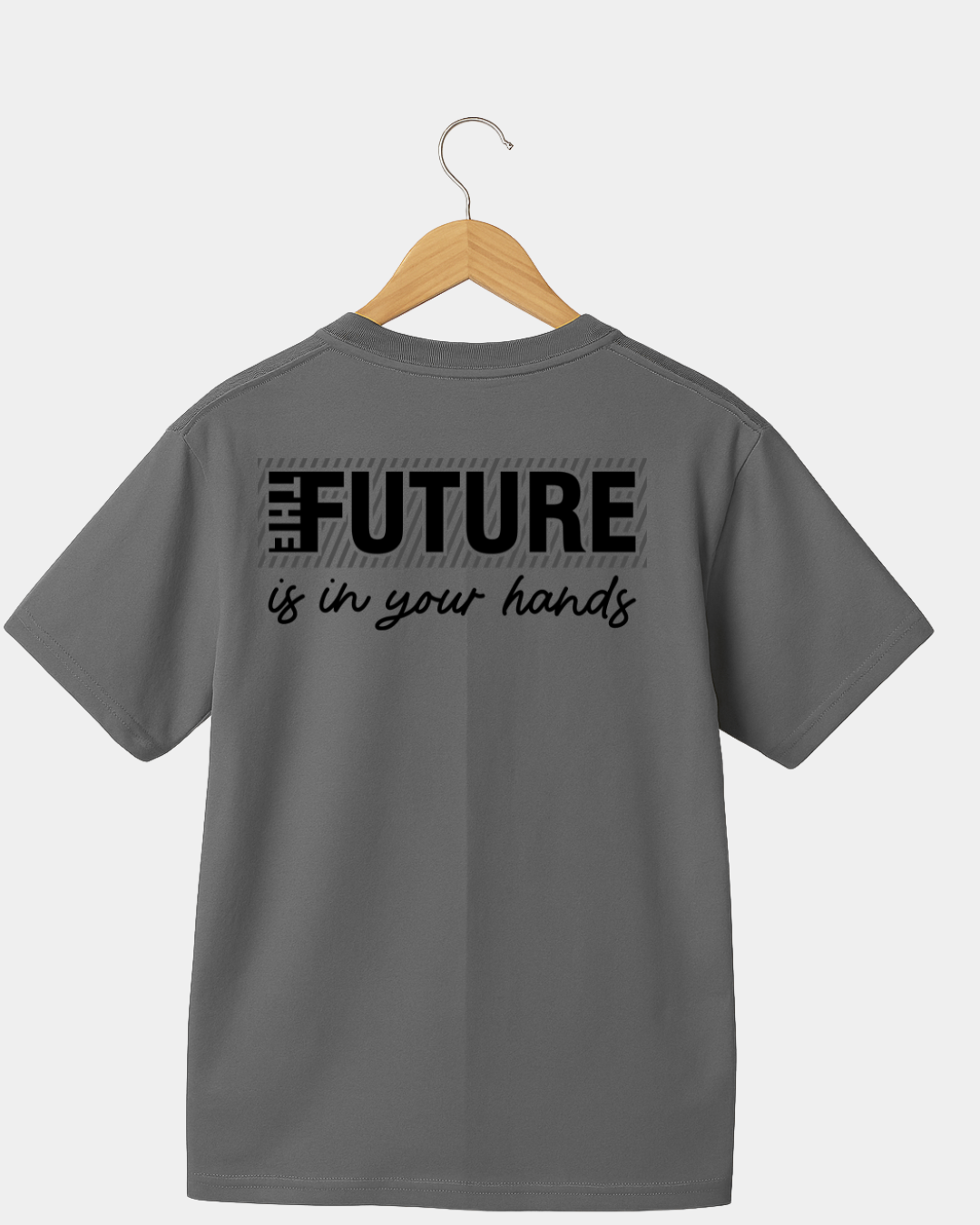 Future is in your hands white Unisex T-shirt