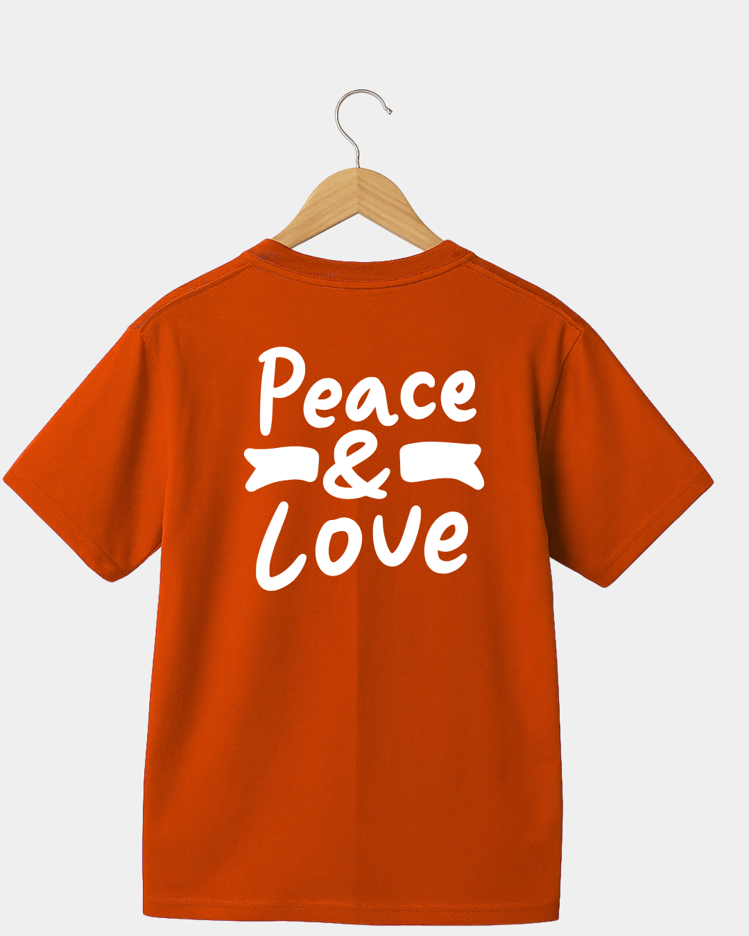 Peace and Love Unisex T-shirt