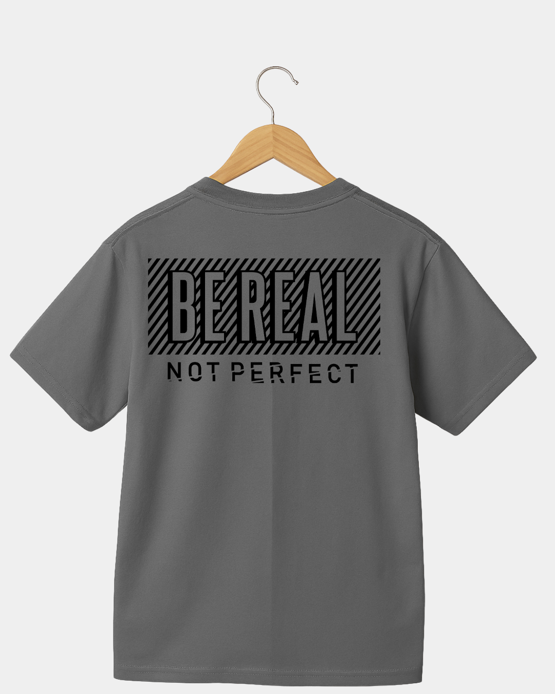 Be real not perfect Unisex t-shirt