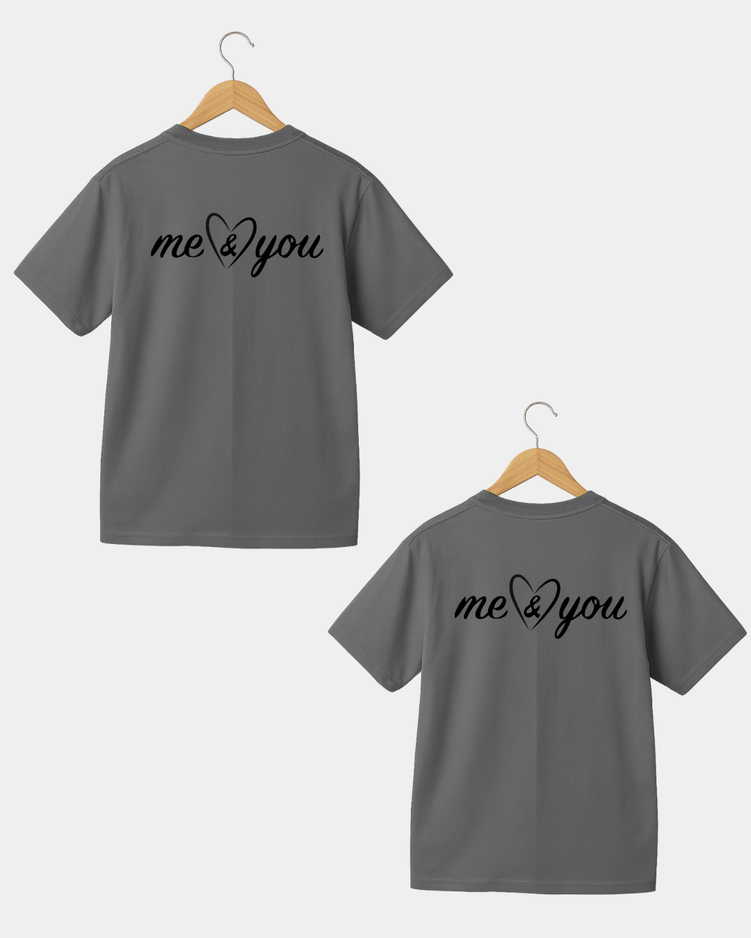 YOU and Me Men & Women Coulpe T-shirt (Copy)
