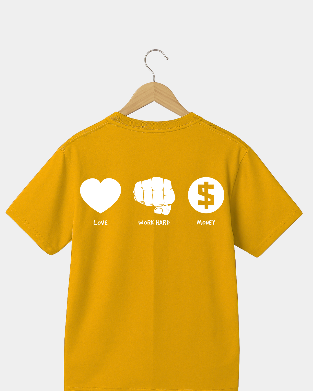 Money work hard Unisex T-shirt