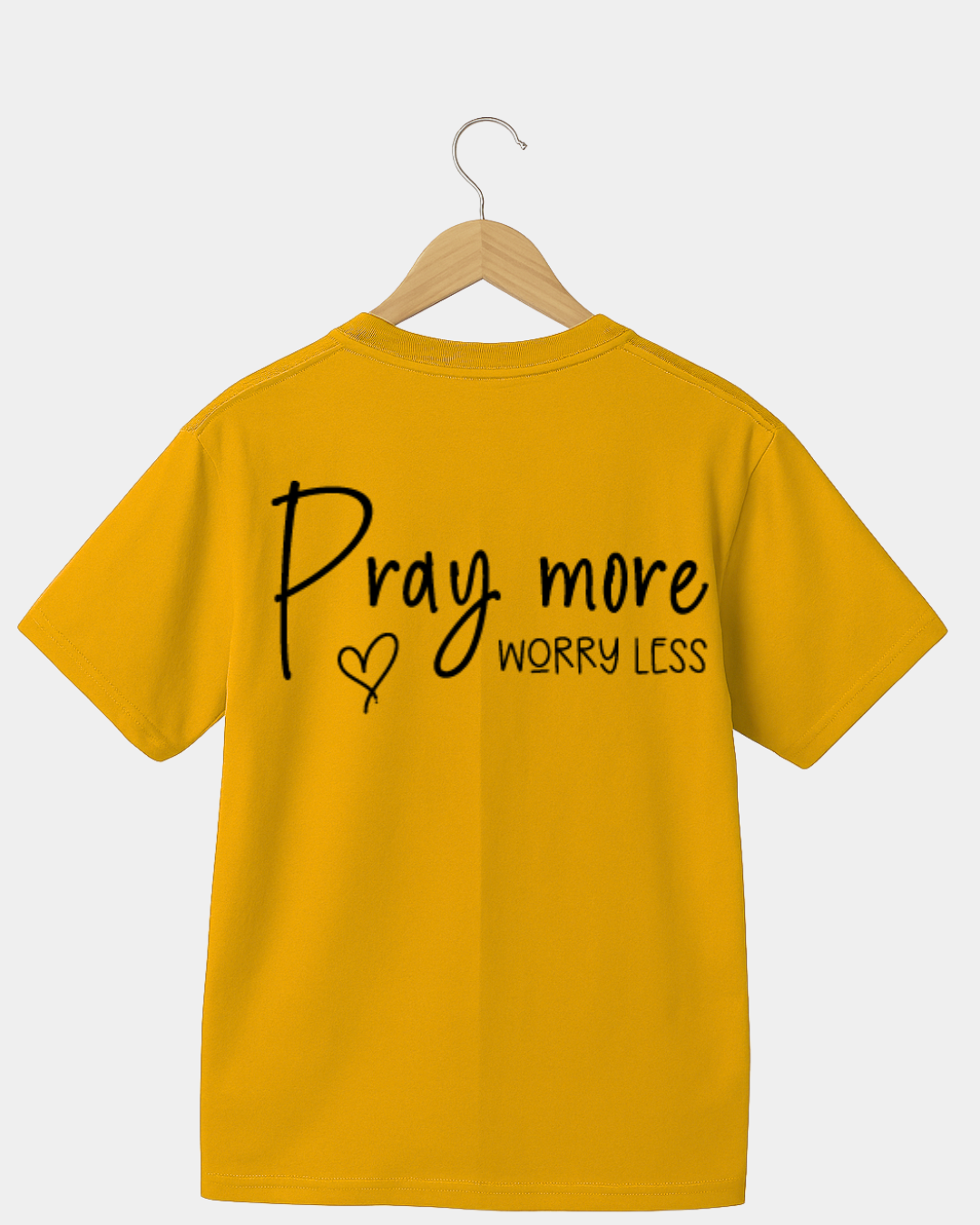 Pray more  Unisex t-shirt