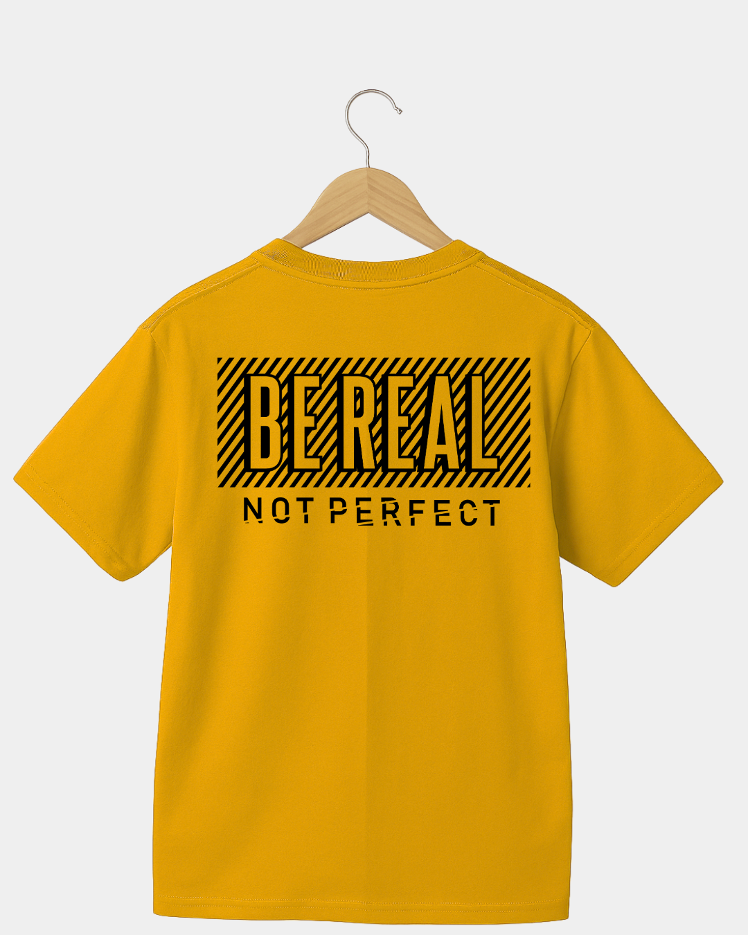 Be real not perfect Unisex t-shirt