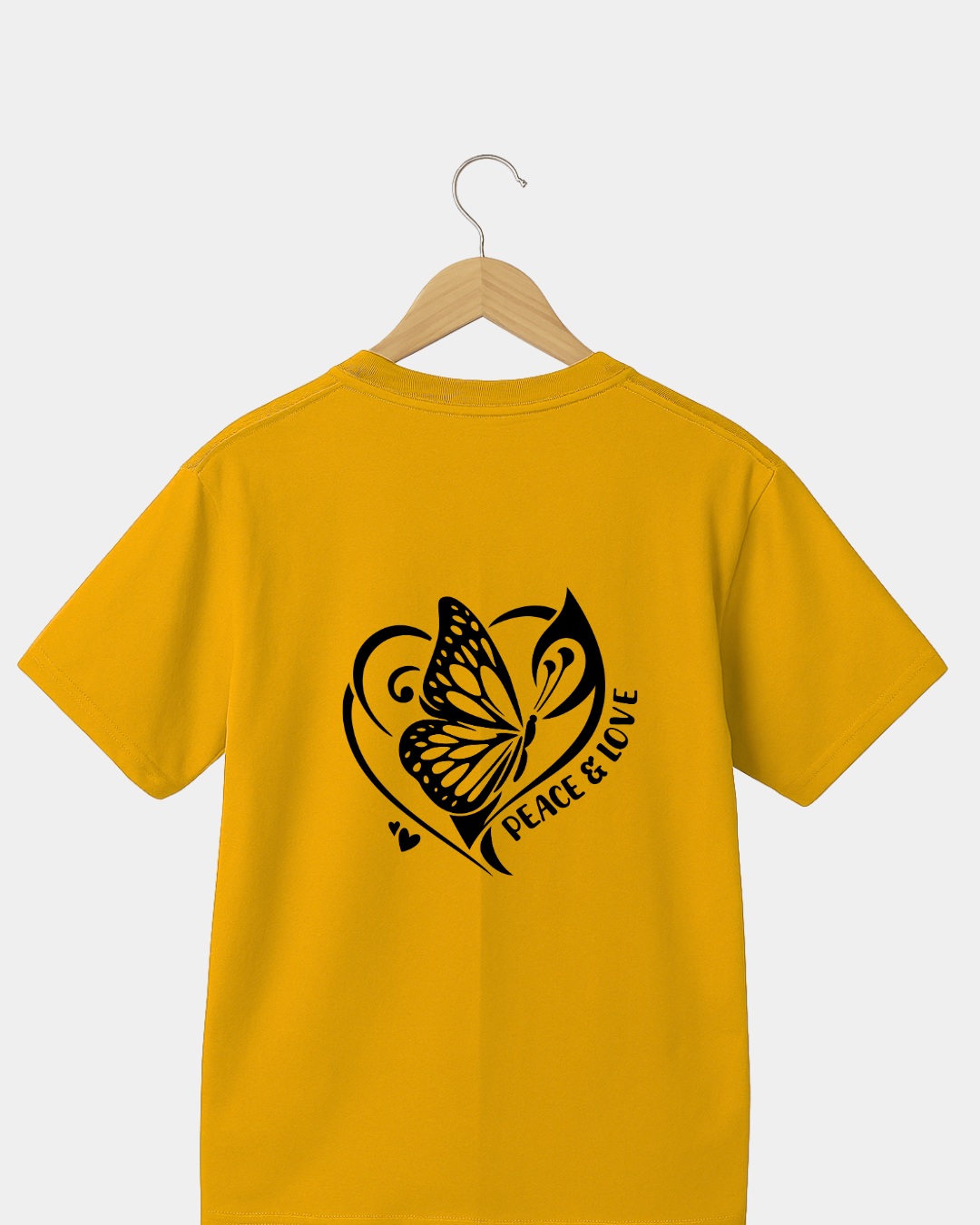 Peace and love  Unisex  t-shirt