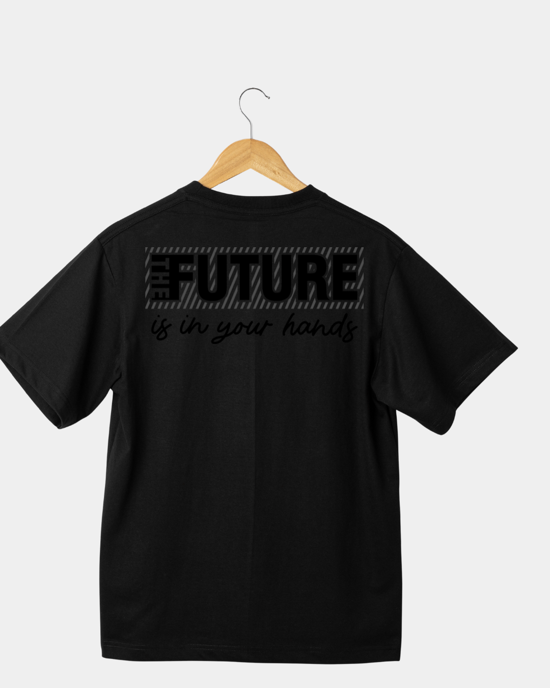Future is in your hands white Unisex T-shirt