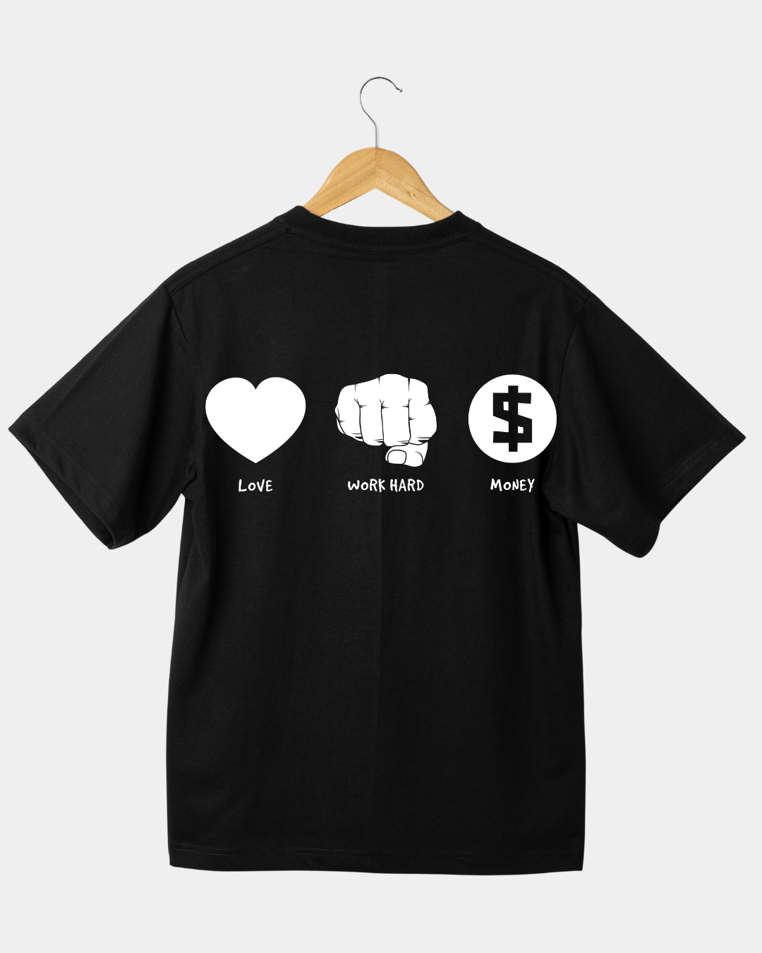 Money work hard Unisex T-shirt
